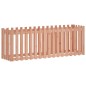 vidaXL Hochbeet Lattenzaun-Design 200x50x70 cm Massivholz Douglasie vidaXL Hochbeet Lattenzaun-Design 200x50x70 cm Massivholz Douglasie