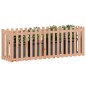vidaXL Hochbeet Lattenzaun-Design 200x50x70 cm Massivholz Douglasie vidaXL Hochbeet Lattenzaun-Design 200x50x70 cm Massivholz Douglasie