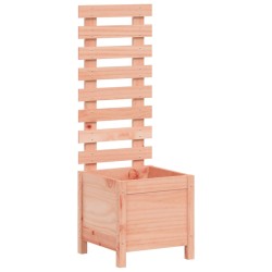 vidaXL Pflanzkübel mit Rankhilfe 39x39,5x114 cm Massivholz Douglasie