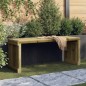 vidaXL Gartenbank Ausziehbar 212,5x40,5x45cm Imprägniertes Kiefernholz vidaXL Gartenbank Ausziehbar 212,5x40,5x45cm Imprägniertes Kiefernholz