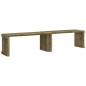 vidaXL Gartenbank Ausziehbar 212,5x40,5x45cm Imprägniertes Kiefernholz vidaXL Gartenbank Ausziehbar 212,5x40,5x45cm Imprägniertes Kiefernholz