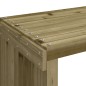 vidaXL Gartenbank Ausziehbar 212,5x40,5x45cm Imprägniertes Kiefernholz vidaXL Gartenbank Ausziehbar 212,5x40,5x45cm Imprägniertes Kiefernholz
