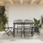 vidaXL 7-tlg. Garten-Essgruppe Anthrazit Streckgitter vidaXL 7-tlg. Garten-Essgruppe Anthrazit Streckgitter