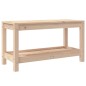vidaXL Gartenbank 82,5x35x45 cm Massivholz Kiefer vidaXL Gartenbank 82,5x35x45 cm Massivholz Kiefer