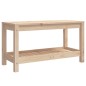 vidaXL Gartenbank 82,5x35x45 cm Massivholz Kiefer vidaXL Gartenbank 82,5x35x45 cm Massivholz Kiefer