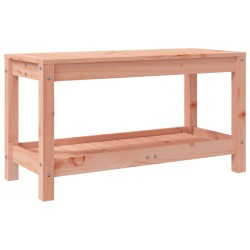 vidaXL Gartenbank 82,5x35x45 cm Massivholz Douglasie