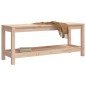 vidaXL Gartenbank 108x35x45 cm Massivholz Kiefer vidaXL Gartenbank 108x35x45 cm Massivholz Kiefer