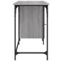 vidaXL Computertisch Grau Sonoma 131x48x75 cm Holzwerkstoff vidaXL Computertisch Grau Sonoma 131x48x75 cm Holzwerkstoff