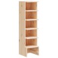 vidaXL Schuhregal 28x30x104 cm Massivholz Kiefer