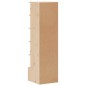 vidaXL Schuhregal 28x30x104 cm Massivholz Kiefer
