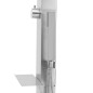 Gartendusche mit Bodenelement WPC Edelstahl Gartendusche mit Bodenelement WPC Edelstahl