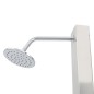 Gartendusche mit Bodenelement WPC Edelstahl Gartendusche mit Bodenelement WPC Edelstahl