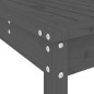 vidaXL 5-tlg. Gartenbar-Set Grau Massivholz Kiefer vidaXL 5-tlg. Gartenbar-Set Grau Massivholz Kiefer