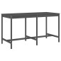 vidaXL 9-tlg. Gartenbar-Set Grau Massivholz Kiefer vidaXL 9-tlg. Gartenbar-Set Grau Massivholz Kiefer