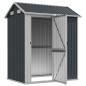 vidaXL Gerätehaus Anthrazit 192x152,5x237 cm Verzinkter Stahl vidaXL Gerätehaus Anthrazit 192x152,5x237 cm Verzinkter Stahl