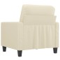 vidaXL Sessel Creme 60 cm Kunstleder vidaXL Sessel Creme 60 cm Kunstleder