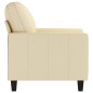 vidaXL Sessel Creme 60 cm Stoff vidaXL Sessel Creme 60 cm Stoff
