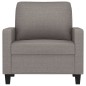 vidaXL Sessel Taupe 60 cm Stoff vidaXL Sessel Taupe 60 cm Stoff