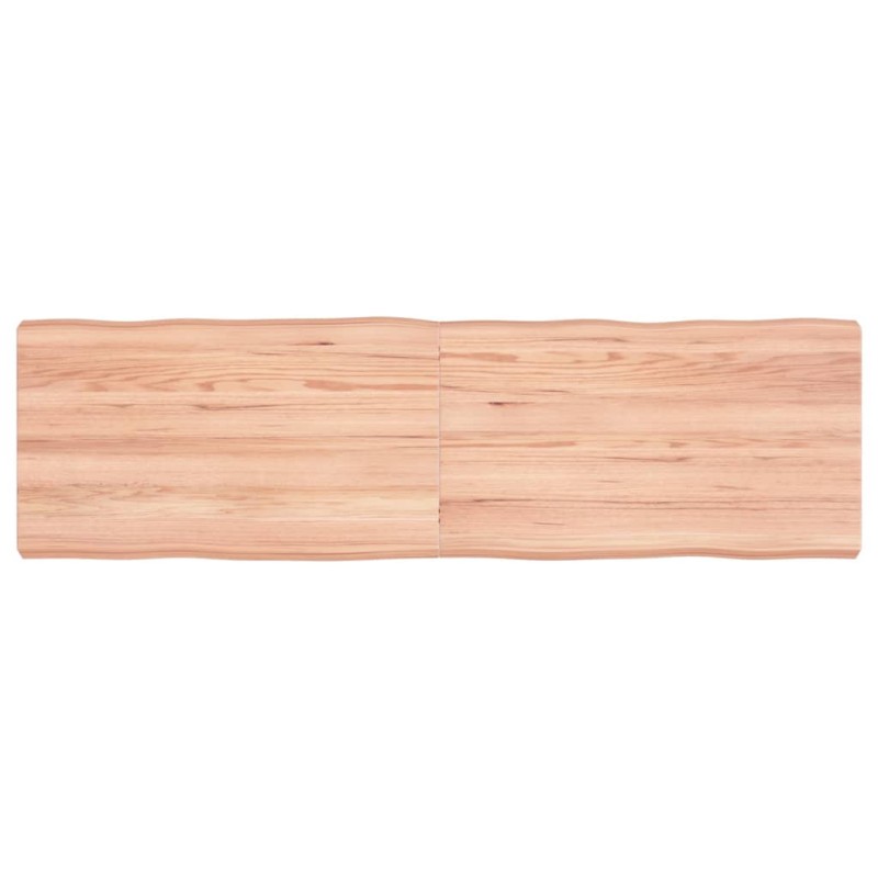 vidaXL Tischplatte 140x40x(2-6) cm Massivholz Behandelt Baumkante vidaXL Tischplatte 140x40x(2-6) cm Massivholz Behandelt Baumkante