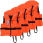 vidaXL Schwimmweste 4 Stk. 100 N 60-70 kg vidaXL Schwimmweste 4 Stk. 100 N 60-70 kg