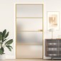vidaXL Innentür Schlank Golden 102,5x201,5 cm Hartglas und Aluminium vidaXL Innentür Schlank Golden 102,5x201,5 cm Hartglas und Aluminium