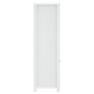 vidaXL Badschrank BERG Weiß 69,5x34x110 cm Massivholz Kiefer vidaXL Badschrank BERG Weiß 69,5x34x110 cm Massivholz Kiefer