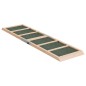 vidaXL Hunderampe Grün 120x30 cm Massivholz Tanne vidaXL Hunderampe Grün 120x30 cm Massivholz Tanne