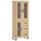 Highboard Sonoma-Eiche 69,5x34x180 cm Holzwerkstoff Highboard Sonoma-Eiche 69,5x34x180 cm Holzwerkstoff
