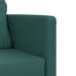 vidaXL Bodensofa mit Schlaffunktion Dunkelgrün 112x174x55 cm Stoff vidaXL Bodensofa mit Schlaffunktion Dunkelgrün 112x174x55 cm Stoff