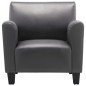 vidaXL Sessel Grau Kunstleder vidaXL Sessel Grau Kunstleder
