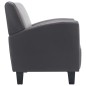 vidaXL Sessel Grau Kunstleder vidaXL Sessel Grau Kunstleder