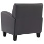 vidaXL Sessel Grau Kunstleder vidaXL Sessel Grau Kunstleder