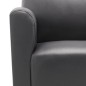 vidaXL Sessel Grau Kunstleder vidaXL Sessel Grau Kunstleder