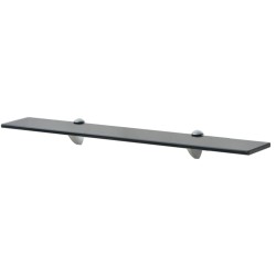vidaXL Schweberegale 2 Stk. Glas 70x20 cm 8 mm