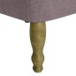 vidaXL Französische Stühle 2 Stk. Taupe Stoff vidaXL Französische Stühle 2 Stk. Taupe Stoff