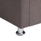 vidaXL Würfel-Sessel Taupe Stoff vidaXL Würfel-Sessel Taupe Stoff