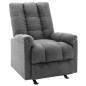 vidaXL Relaxsessel Verstellbar Hellgrau Stoff vidaXL Relaxsessel Verstellbar Hellgrau Stoff