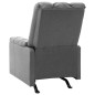 vidaXL Relaxsessel Verstellbar Hellgrau Stoff vidaXL Relaxsessel Verstellbar Hellgrau Stoff