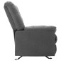 vidaXL Relaxsessel Verstellbar Hellgrau Stoff vidaXL Relaxsessel Verstellbar Hellgrau Stoff