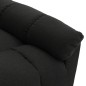 vidaXL Relaxsessel Verstellbar Schwarz Stoff vidaXL Relaxsessel Verstellbar Schwarz Stoff