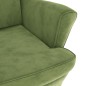 vidaXL Sessel Hellgrün Samt vidaXL Sessel Hellgrün Samt