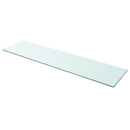 vidaXL Regalböden 2 Stk. Glas Transparent 100x25 cm