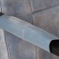 vidaXL Sessel 60x80x87 cm Grau Echtes Ziegenleder vidaXL Sessel 60x80x87 cm Grau Echtes Ziegenleder