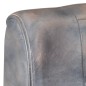 vidaXL Sessel 60x80x87 cm Grau Echtes Ziegenleder vidaXL Sessel 60x80x87 cm Grau Echtes Ziegenleder