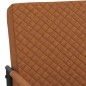 vidaXL Freischwinger Mattbraun Kunstleder vidaXL Freischwinger Mattbraun Kunstleder