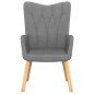 vidaXL Relaxsessel Dunkelgrau Stoff vidaXL Relaxsessel Dunkelgrau Stoff
