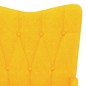 vidaXL Relaxsessel Senfgelb Stoff vidaXL Relaxsessel Senfgelb Stoff