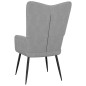 vidaXL Relaxsessel Hellgrau Stoff vidaXL Relaxsessel Hellgrau Stoff