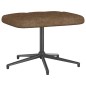 vidaXL Relaxsessel mit Hocker Taupe Stoff vidaXL Relaxsessel mit Hocker Taupe Stoff