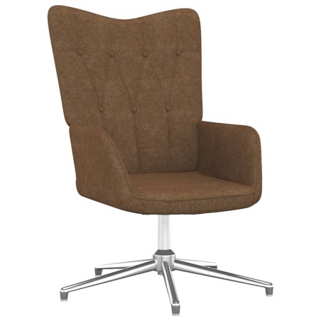 vidaXL Relaxsessel Taupe Stoff 